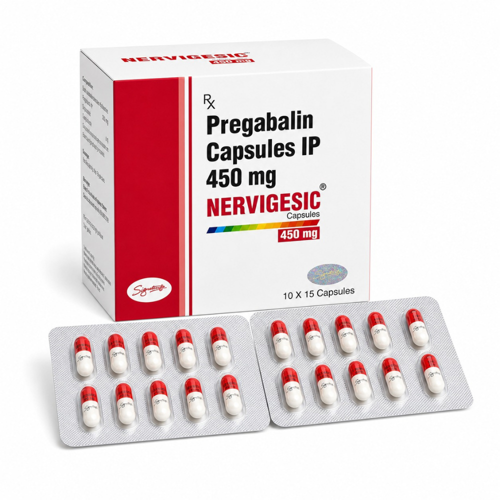 Pregabalin 450mg (Nervigesic)
