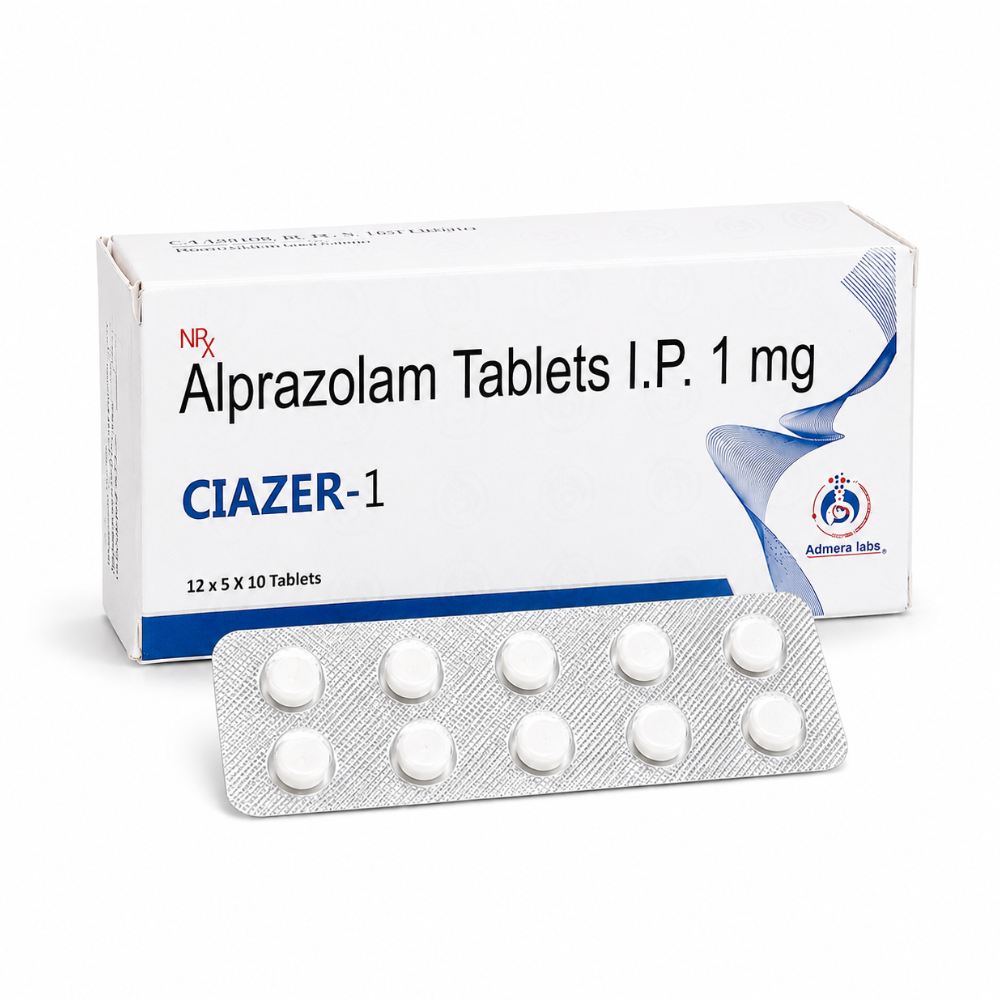 alprazolam tablets ciazer 1mg
